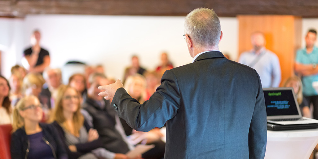 Group of people at training seminar